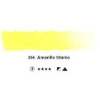 Materiais Belas Artes - Aquarela Schmincke Horadam, \nAmarelo de Titânio 206, Godet Completa. | totenart.com