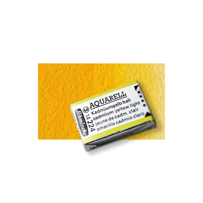 Materiais Belas Artes - Aquarela Schmincke Horadam, \nAmarelo de Cromo Escuro 213, Godet Completa. | totenart.com