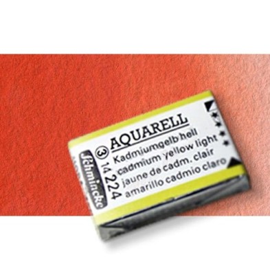 Materiais Belas Artes - Aquarela Schmincke Horadam, \nLuz Vermelho Cádmio 349, Godet Completa. | totenart.com