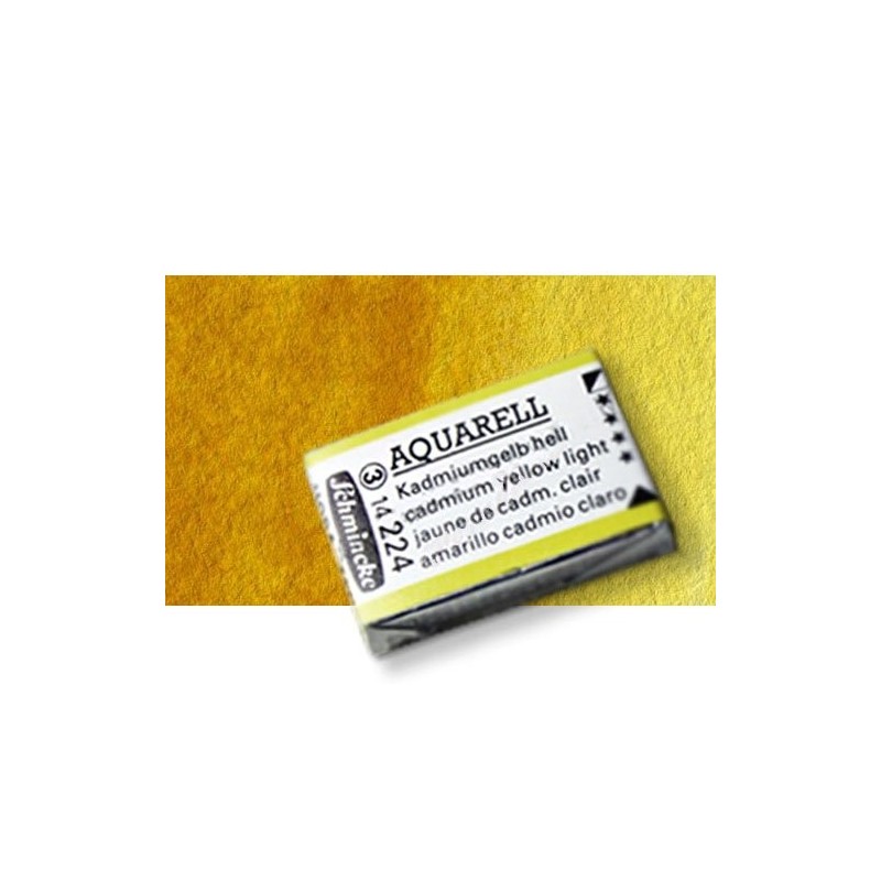 Materiais Belas Artes - Aquarela Schmincke Horadam, \nAmarelo Transparente  209, Godet Completa. | totenart.com