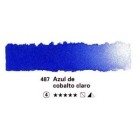 Materiais Belas Artes - Aquarela Schmincke Horadam, \n\nLuz Azul Cobalto 487, Godet Completa. | totenart.com