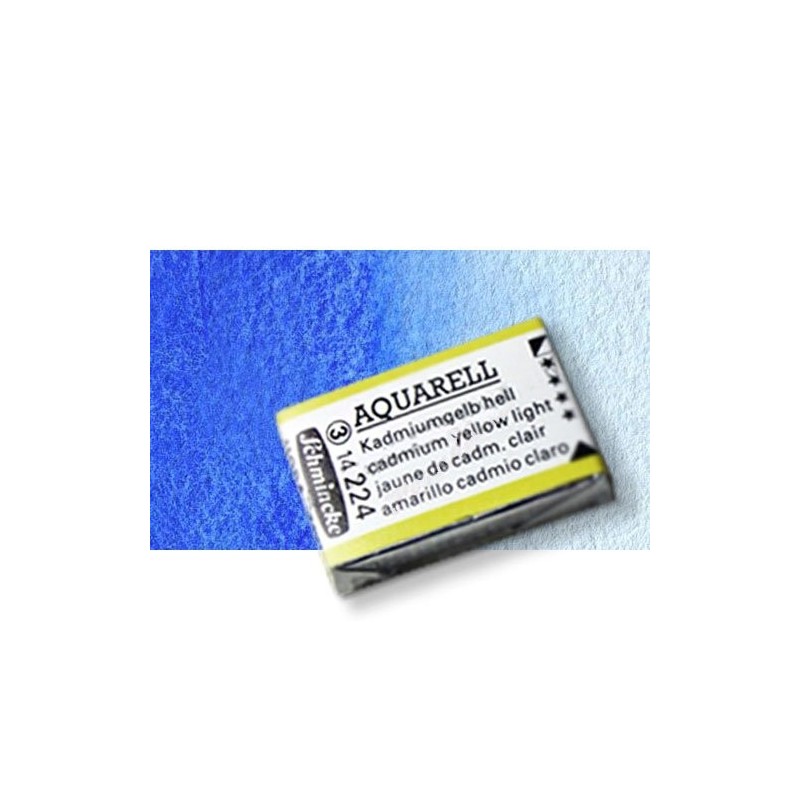 Materiais Belas Artes - Aquarela Schmincke Horadam, \n\nAzul de Cobalto Escuro 488, Godet Completa. | totenart.com