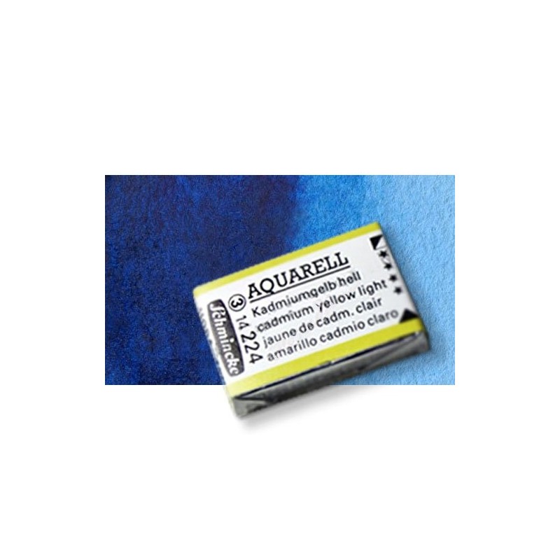 Materiais Belas Artes - Aquarela Schmincke Horadam, \n\nAzul de Paris 491, Godet Completa. | totenart.com