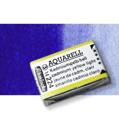 Materiais Belas Artes - Aquarela Schmincke Horadam, Violeta Ultramar 495, Godet Completa. | totenart.com