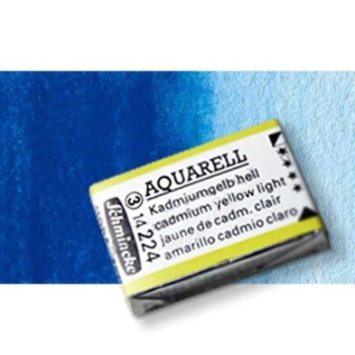 Materiais Belas Artes - Aquarela Schmincke Horadam, \n\nAzul Cobalto 499, Godet Completa. | totenart.com