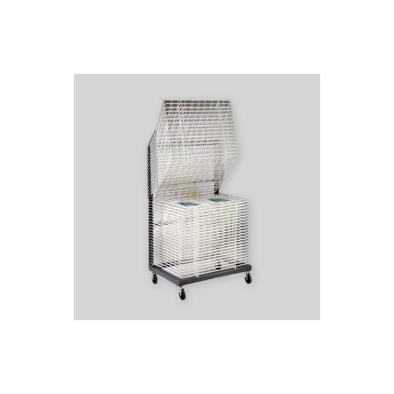 Materiais Belas Artes - \nCabine de secagem, 80x110, 50 bandejas. | totenart.com