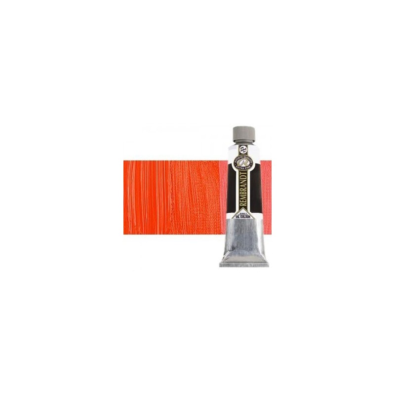 Materiais Belas Artes - Óleo Rembrandt cor Vermelho Permanente Claro (150 ml.) 370 | totenart.com