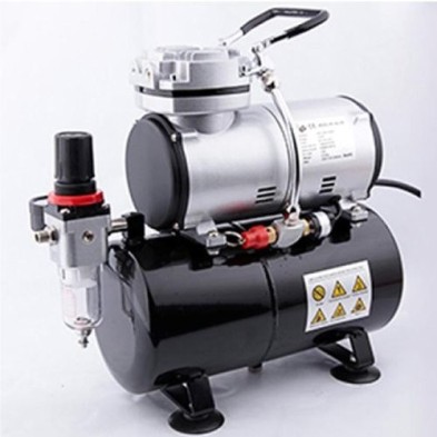 Materiais Belas Artes - Compressor Aerografo AS-186A | totenart.com