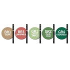 Materiais Belas Artes - Caso Chameleon de 5 Marcadores Tons Nature | totenart.com