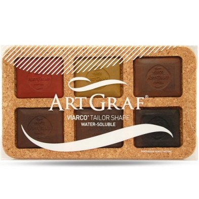 Materiais Belas Artes - ART GRAF Tailor Shape Caixa Cortiça 6 cores | totenart.com