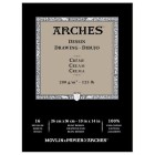 Materiais Belas Artes - Desenho Arches 200 gr, 26x36  cm, Creme, bloco 16 f. | totenart.com