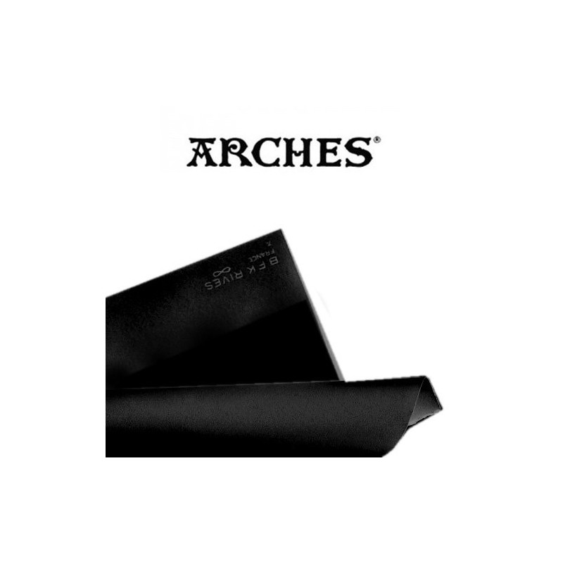 Materiais Belas Artes - Folha Velin BFK Rives de Arches 280 gr, 56x76 cm, Preto | totenart.com