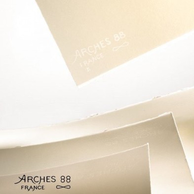 Materiais Belas Artes - Folha Arches88  300  gr, 56x76 cm, Branco Natural | totenart.com