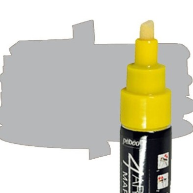 Materiais Belas Artes - Marcador 4Artist Pebeo Oleo 8 mm prata | totenart.com