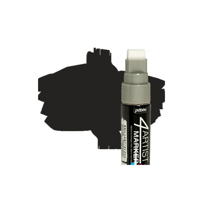 Materiais Belas Artes - Marcador 4Artist Pebeo Oleo 15 mm preto | totenart.com