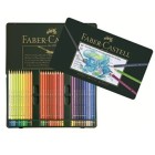 Materiais Belas Artes - Caixa metal 60 lapiz aquarelaveis Albrecht Dürer Faber-Castell | totenart.com