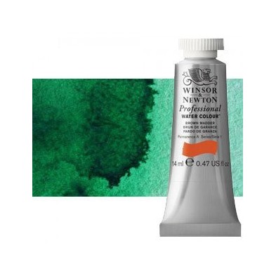 Materiais Belas Artes - Aquarela Artist Verde Winsor (sombra amarilla) 14 ml, W N 721 | totenart.com