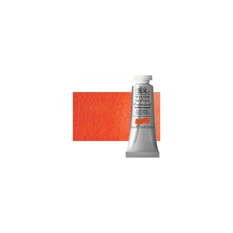 Materiais Belas Artes - Aquarela Artist Laranja Winsor (sombra roja) 14 ml, W N 723 | totenart.com