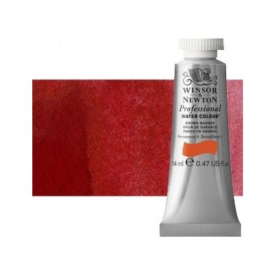 Materiais Belas Artes - Aquarela Artist Vermelho Winsor Escuro 14 ml, W N 725 | totenart.com