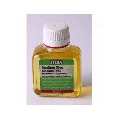 Materiais Belas Artes - Medio de secagem rapido oleo Titan, 100 ml. | totenart.com