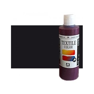 Materiais Belas Artes - Textil Vallejo Preto, 200 ml. | totenart.com