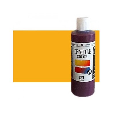 Materiais Belas Artes - Textil Vallejo Amarelo Dourado, 200 ml. | totenart.com