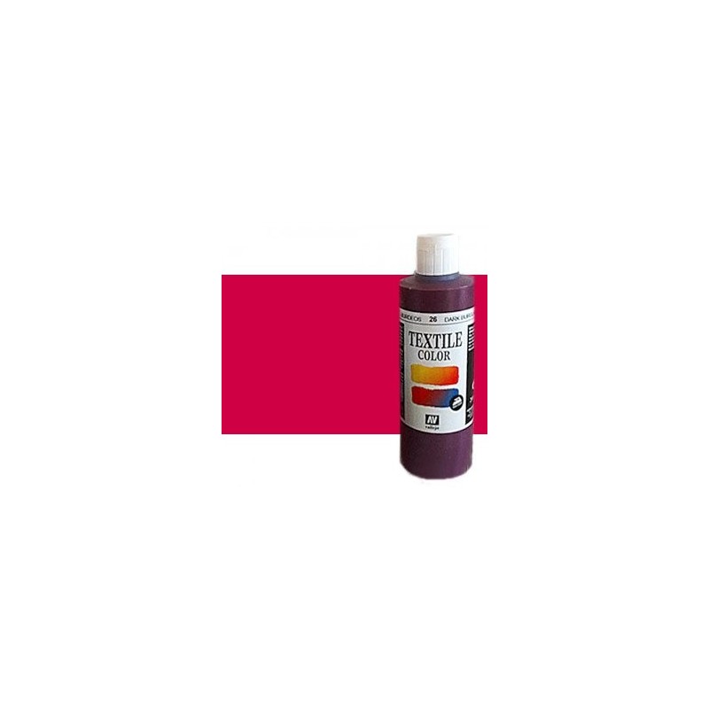 Materiais Belas Artes - Textil Vallejo Cereja, 200 ml. | totenart.com