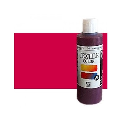 Materiais Belas Artes - Textil Vallejo Cereja, 200 ml. | totenart.com