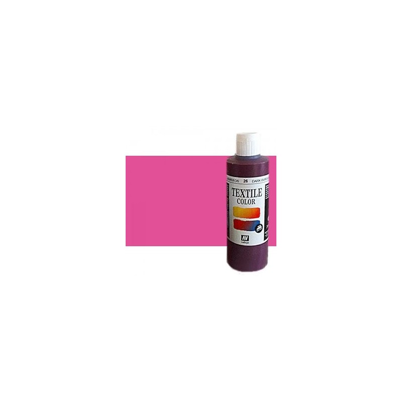 Materiais Belas Artes - Textil Vallejo Rosa Bengala, 200 ml. | totenart.com