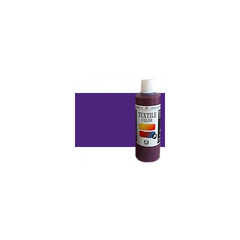 Materiais Belas Artes - Textil Vallejo Violeta Parma, 200 ml. | totenart.com