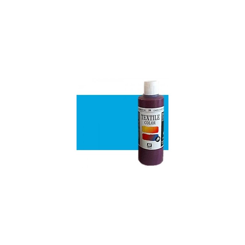Materiais Belas Artes - Textil Vallejo Azul Oriente, 200 ml. | totenart.com