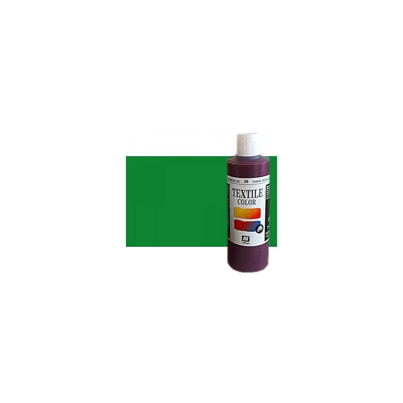 Materiais Belas Artes - Textil Vallejo Verde, 200 ml. | totenart.com