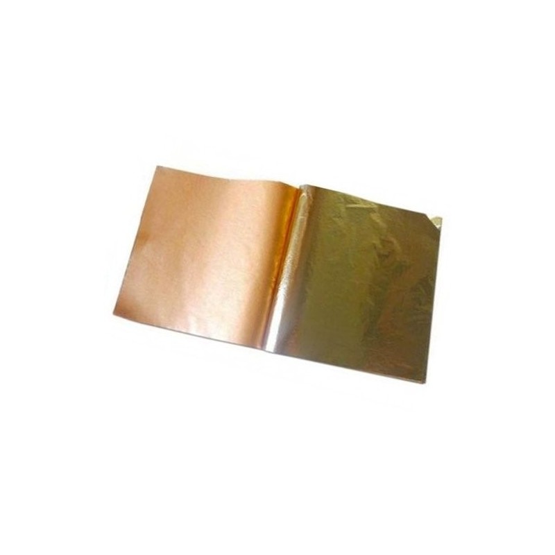 Materiais Belas Artes - Pan de Ouro Fino 22 K, livro 25 f. 8x8 cm | totenart.com