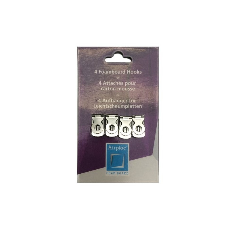 Ganchos para cartao pluma, blister 5 und.