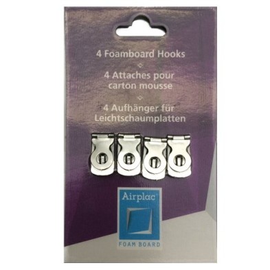 Ganchos para cartao pluma, blister 5 und.