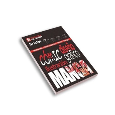 Materiais Belas Artes - Bloco Manga, 29.7x42 cm, 20 h, 250 gr. | totenart.com