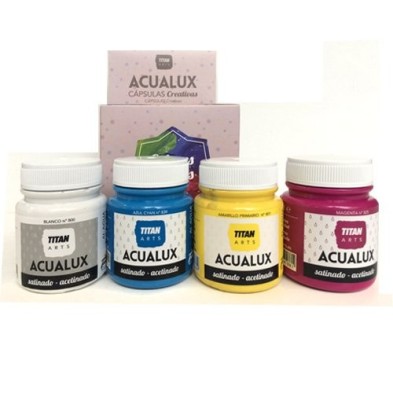 Materiais Belas Artes - Set 4 Cápsulas Criativas, Cores Básicas | totenart.com