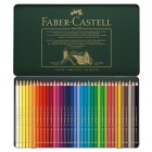 Materiais Belas Artes - Caixa metal Lápis Cor POLYCHROMO, Faber Castell (36 cores) | totenart.com