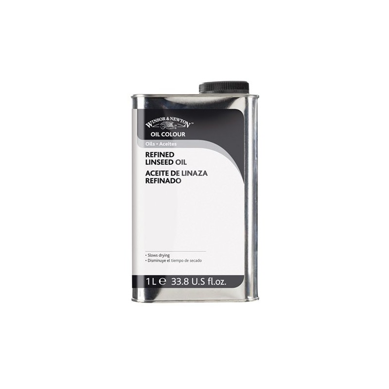 Materiais Belas Artes - Óleo de linhaça refinado Winsor & Newton (1L) | totenart.com
