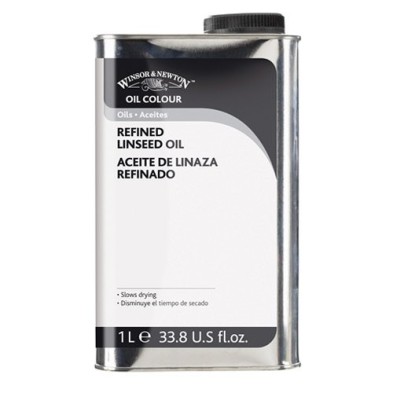 Materiais Belas Artes - Óleo de linhaça refinado Winsor & Newton (1L) | totenart.com