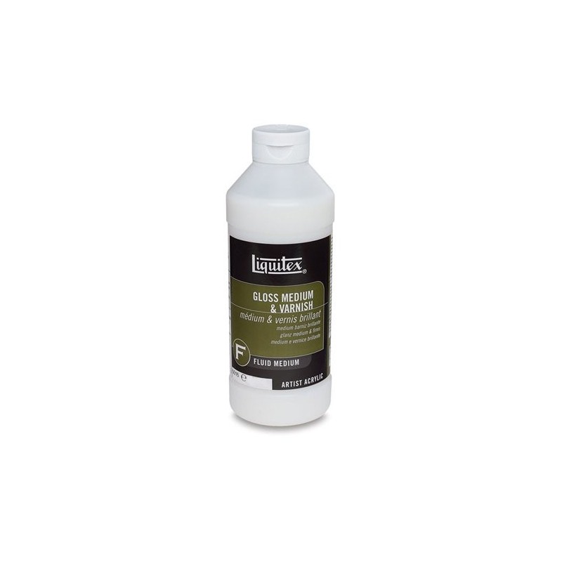 Materiais Belas Artes - Medium Verniz Brillante, Liquitex 237 ml. | totenart.com