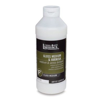 Materiais Belas Artes - Medium Verniz Brillante, Liquitex 237 ml. | totenart.com