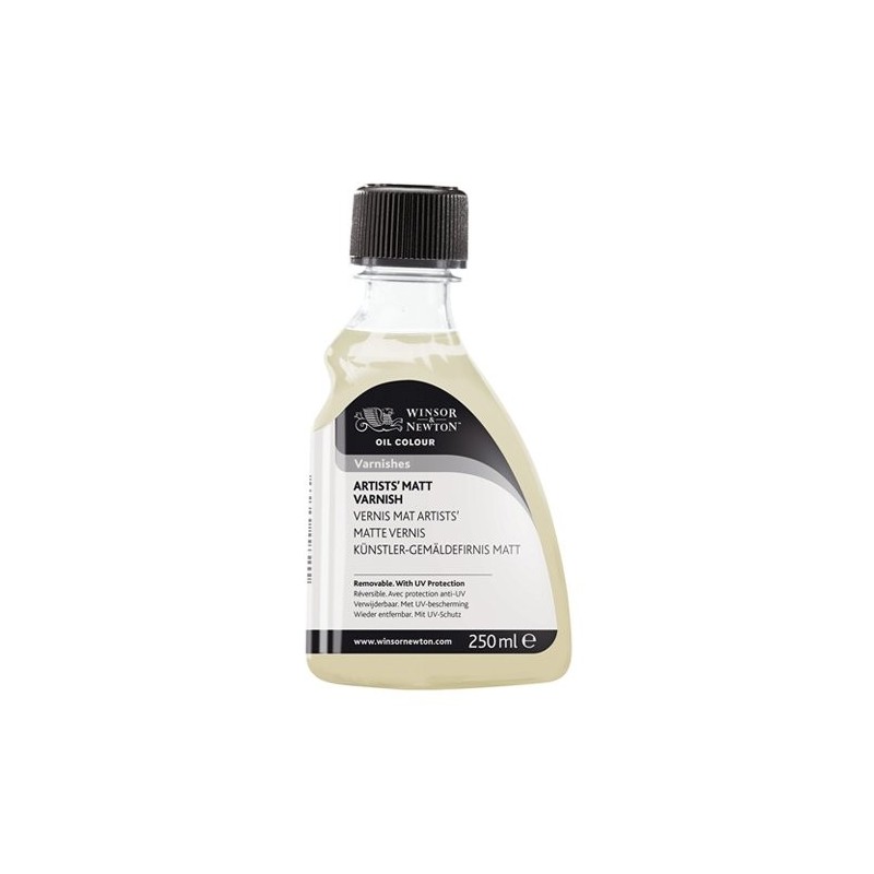 Materiais Belas Artes - Verniz mate Winsor & Newton (250ml.)\n | totenart.com