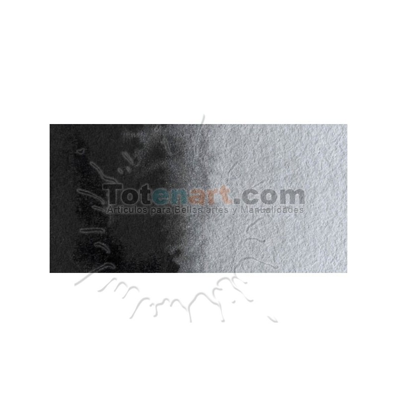 Materiais Belas Artes - Aquarela W&N, 1/2 godet, Preto Fumaca | totenart.com