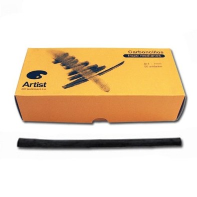 Materiais Belas Artes - Carvoes medios, 4-7 mm, caixa 50 uds. | totenart.com