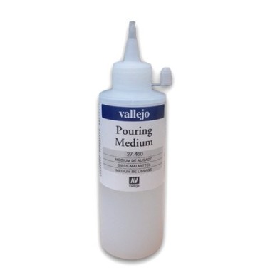 Materiais Belas Artes - Medium de alisamento Vallejo, 200 ml. -POURING MEDIUM- | totenart.com