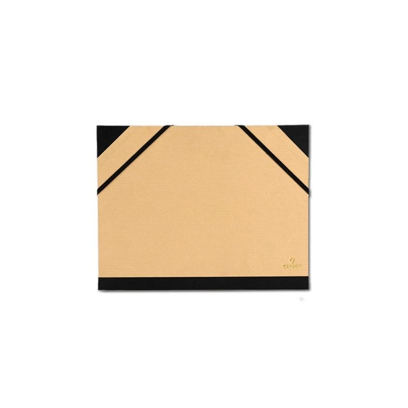Materiais Belas Artes - Projeto pasta com borracha Canson, 52x72, KRAFT | totenart.com