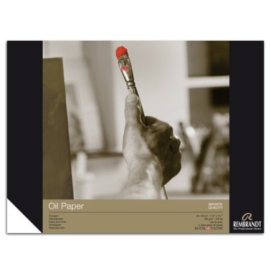 Materiais Belas Artes - Bloco Óleo Rembrandt 300 gr, 30x40, 10 folhas, grano tela | totenart.com