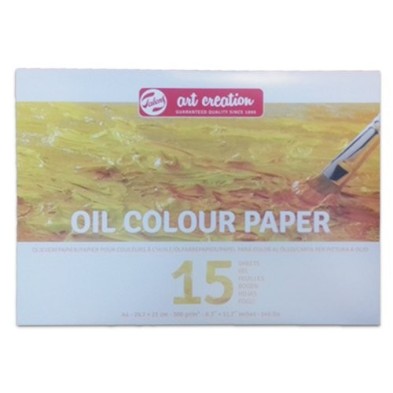 Materiais Belas Artes - Bloco Óleo Art Creation 300 gr, 15 folhas (A4) | totenart.com