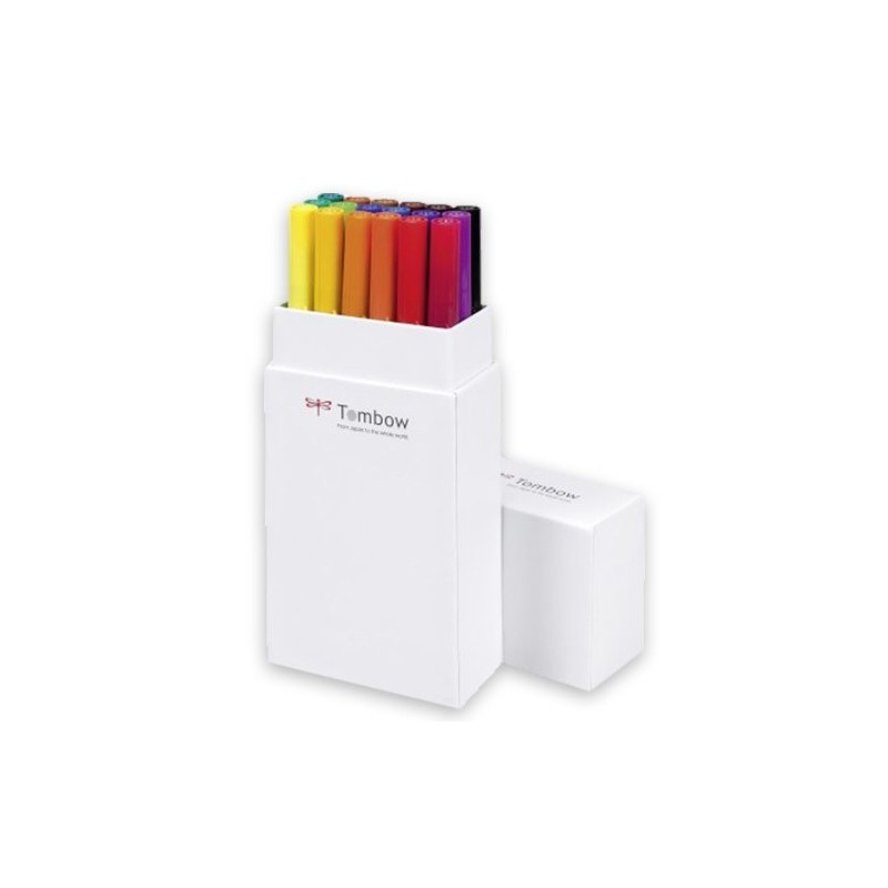 Marcador Tombow, Set de 12 Cores Primarios